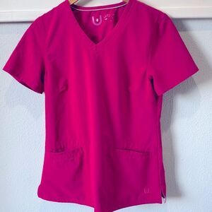 Urbane Pink scrub top